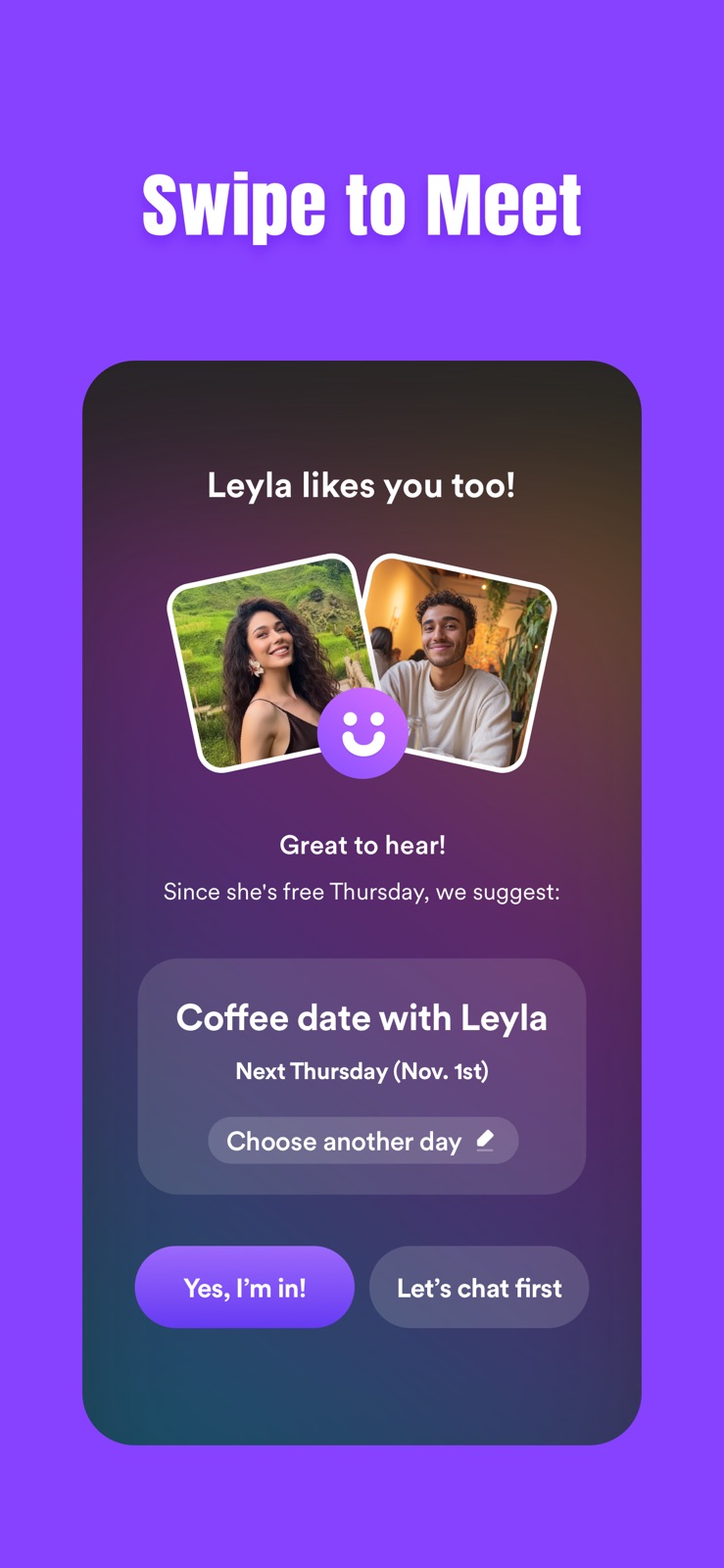 Duet Dating App: Chat & Meet iphone screenshot 3