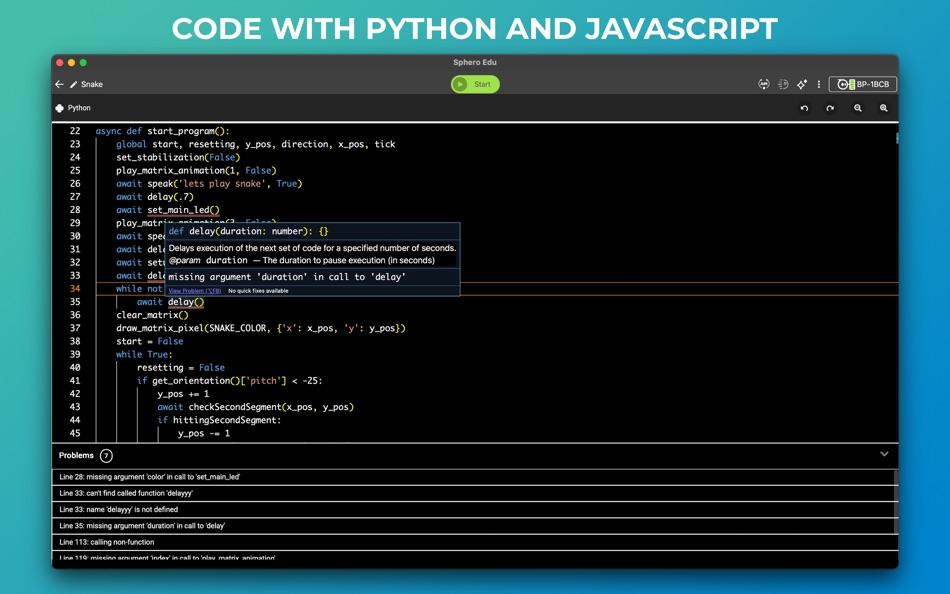#2. Sphero Edu (macOS) 게시자: Sphero, Inc.