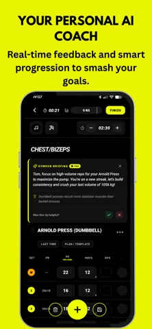 GYMHUB: Social Workout Tracker screenshot
