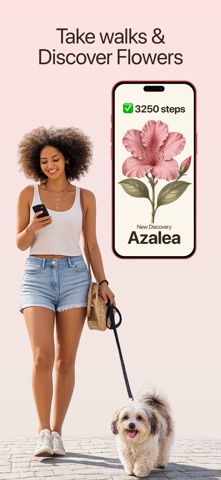 Walk Flower iPhone screenshot