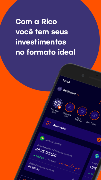 Screenshot #2 pour Rico: investir é pra você