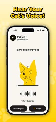 PetFun AI - Pet Talk & Camera iPhone screenshot