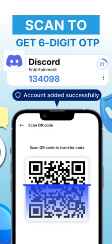 Authenticator App: 2FA Code screenshot
