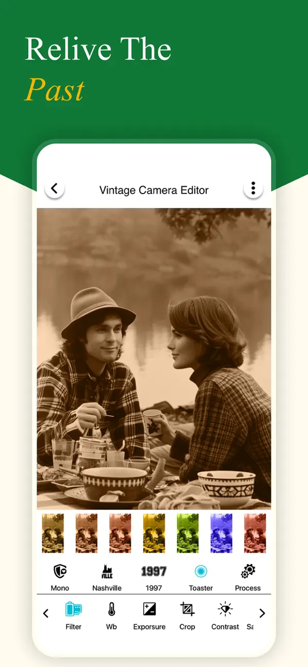 Screenshot #3 pour Caméra Vintage - Filtre VHS