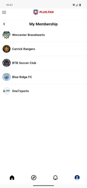 Plus.Fan iPhone screenshot 5