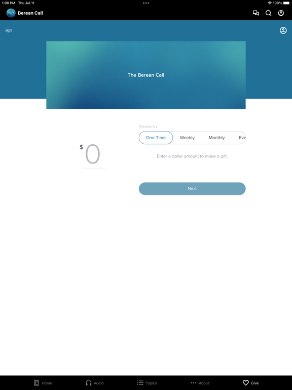 The Berean Call iPad screenshot 5 - Education app