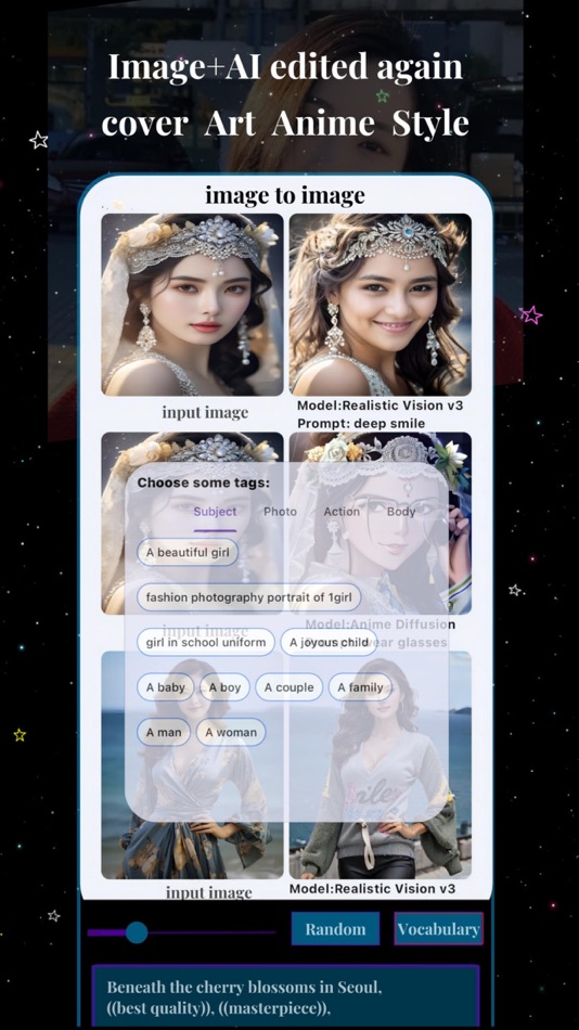 #5. Graphix AI painting&Edit image (iOS) Podle: 双进 林