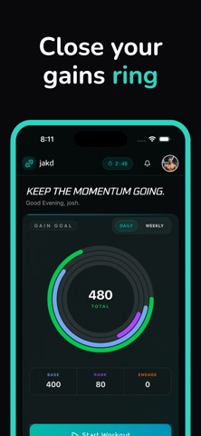 Jakd: Workout Tracker Screenshot 8 of 10