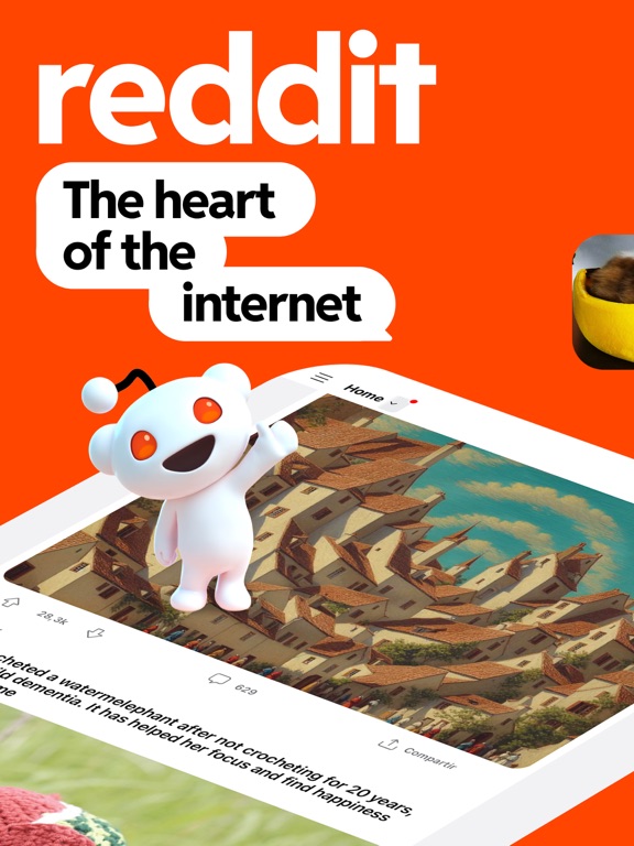Reddit iPad app afbeelding 1