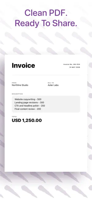 Core Invoice screenshot 3