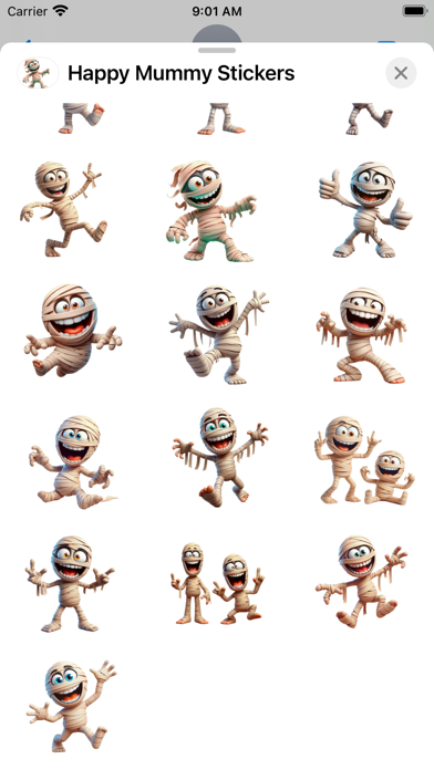 Screenshot #3 pour Happy Mummy Stickers