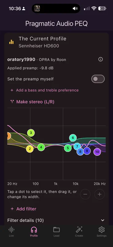 Pragmatic Audio PEQ screenshot 2 of 10