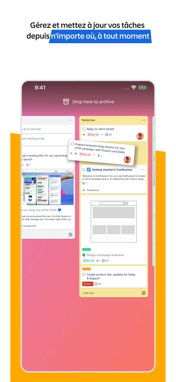 Screenshot #3 pour Trello : Pour tout organiser !