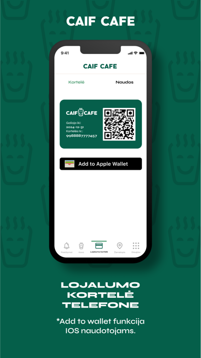 Caif Cafe Screenshot