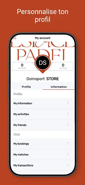 Espace Padel Argentan screenshot 3