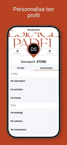 Espace Padel Argentan screenshot
