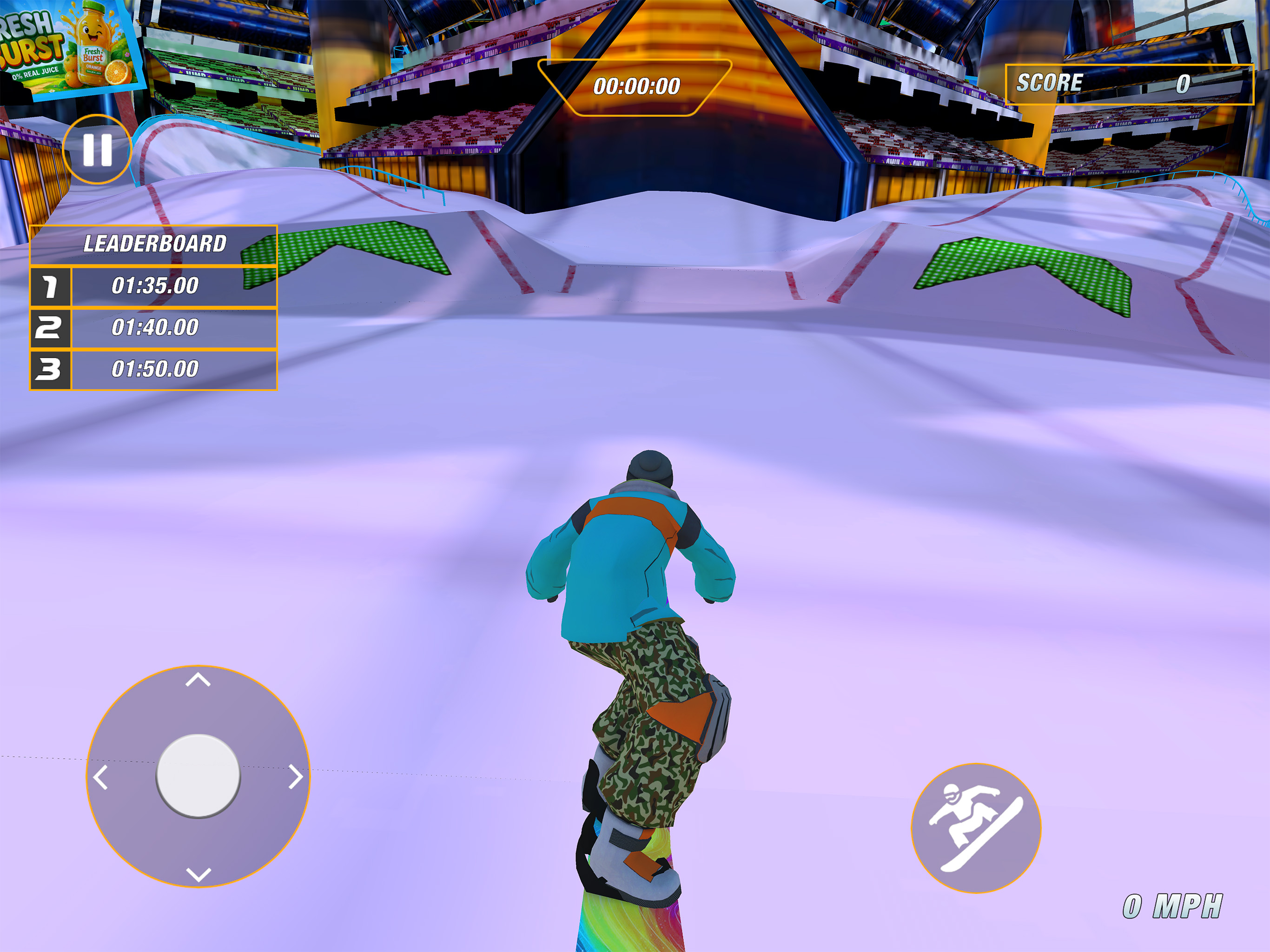 Skate Fall : Downhill Racing screenshot 8