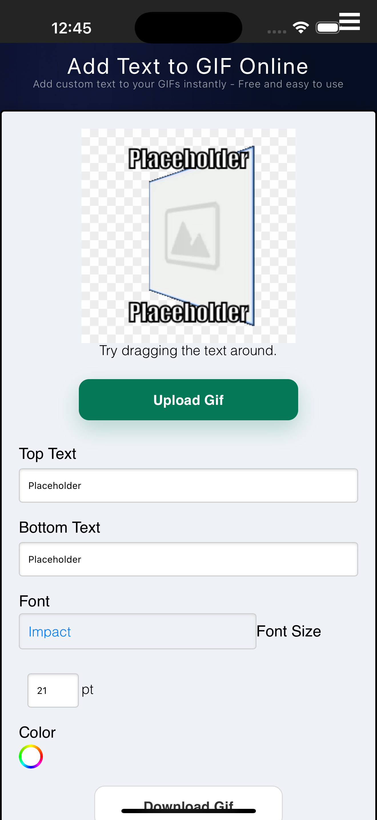 3D Gif Maker App screenshot 4