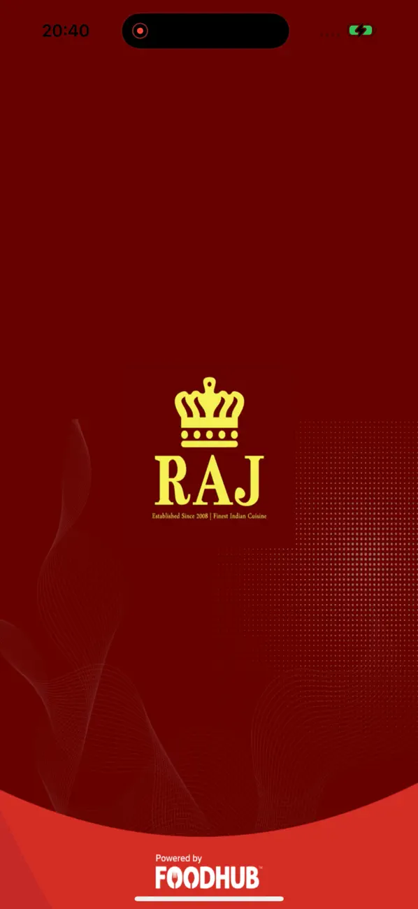 Screenshot #1 pour RAJ FINE INDIAN CUISINE