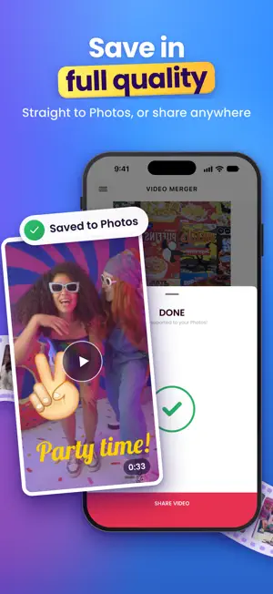 Video Merger □ Combine Videos screenshot 6
