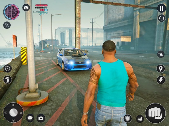 Screenshot #1 for Gangster Crime City Game