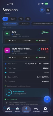 EV Chargebook Screenshot 4 of 4