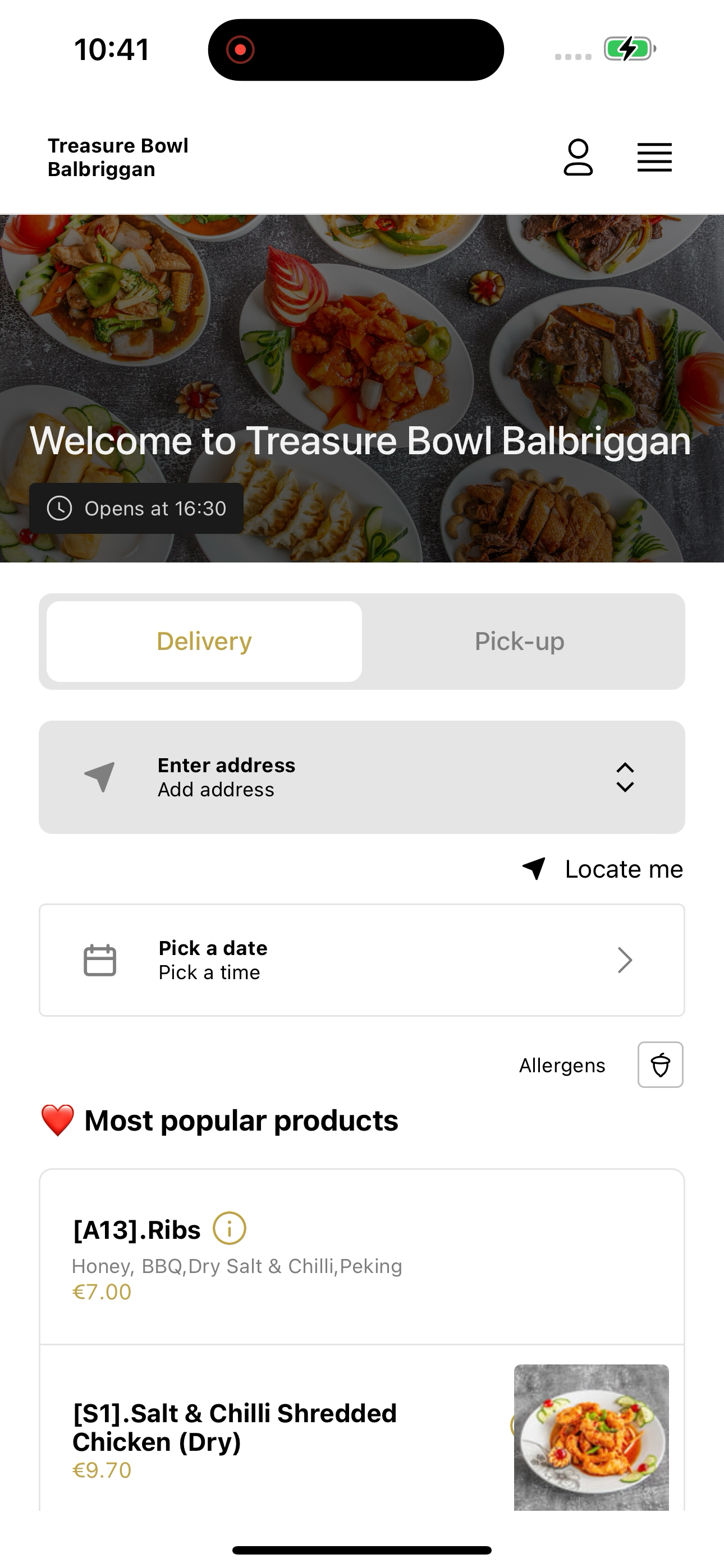 Treasure Bowl Balbriggan screenshot 5