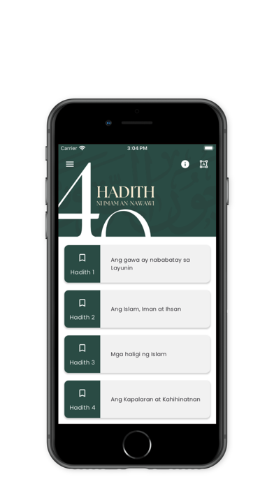 40 Hadith ni Imam An-Nawawiy Screenshot