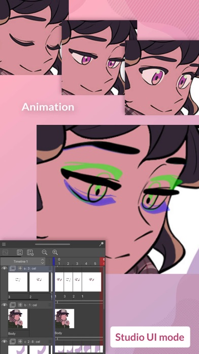 Clip Studio Paint for iPhone Screenshot
