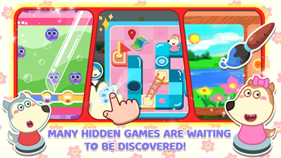 Wolfoo's Town: Dream City Game Screenshot