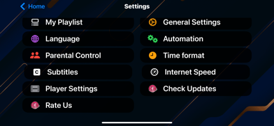 Smart One IPTV Player Screenshot 2 of 3