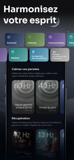 Capture d'écran de Anima: Battements Binauraux sur iPhone 4