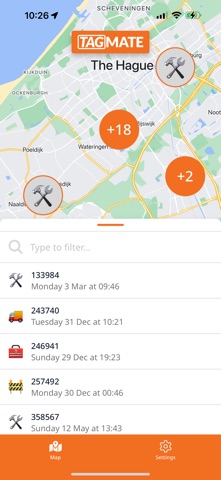 TagMate App screenshot