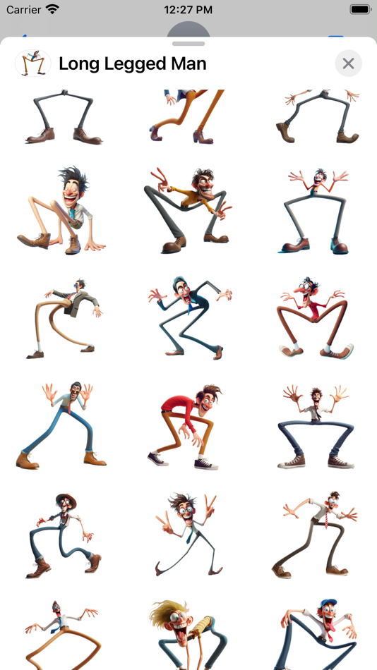 #2. Long Legged Man (iOS) Podle: Paul Scott