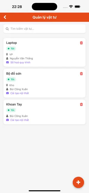 Quản lý vật tư screenshot 4