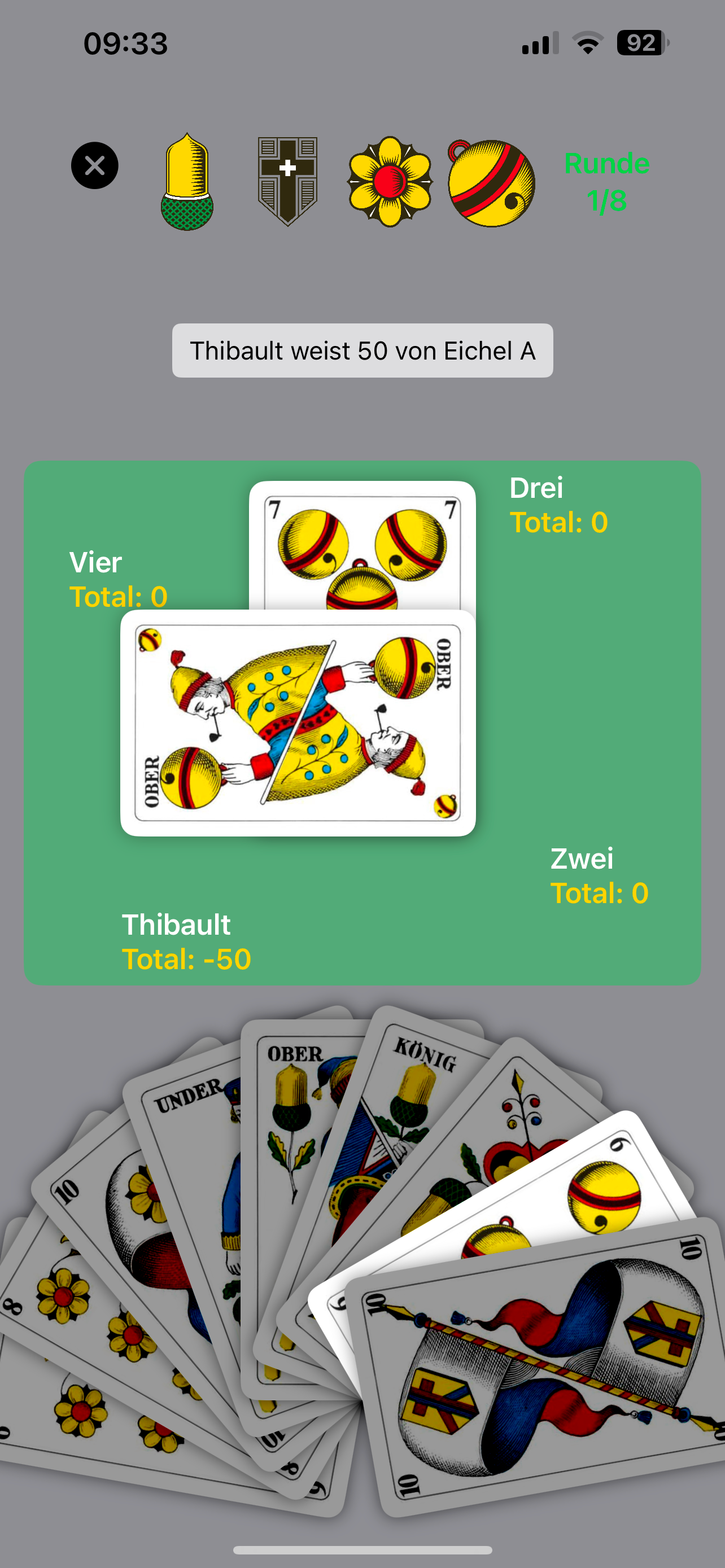 Jass Spass 2 Online Jassen screenshot 3