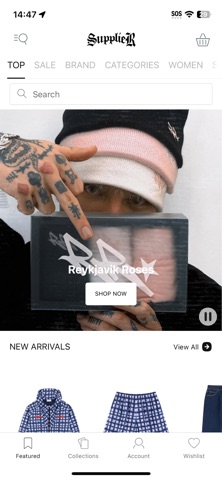 SUPPLIER TOKYO iPhone screenshot