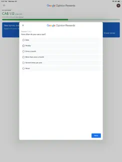 Google Opinion Rewards iPad image 2