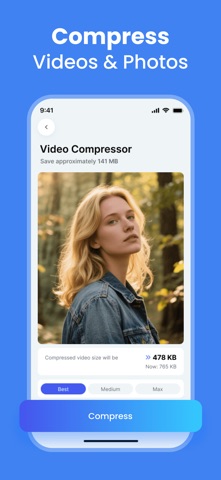 Cleaner AI - Free Up Storage iPhone screenshot