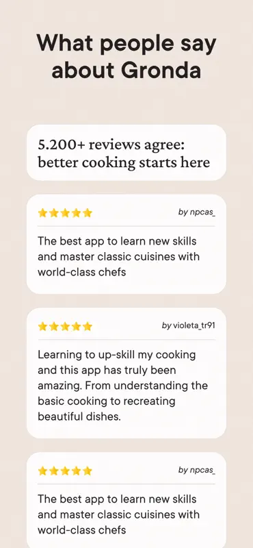 Gronda: Recipes for Chefs screenshot 10 of 10