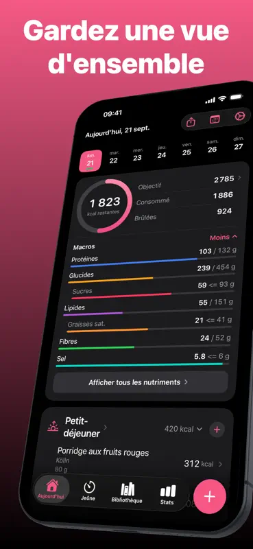 Intake : Compteur de calories screenshot 2 of 10