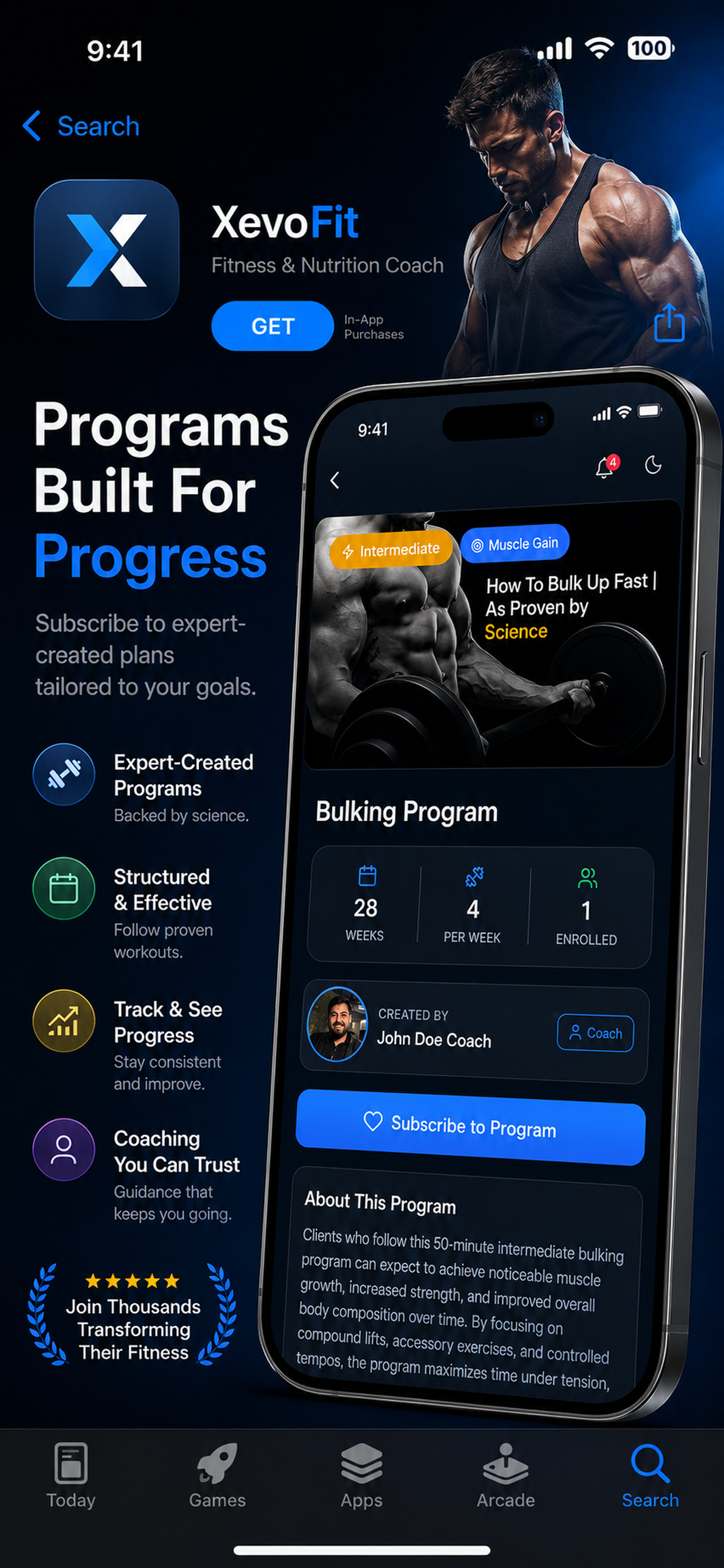 XevoFit screenshot 5
