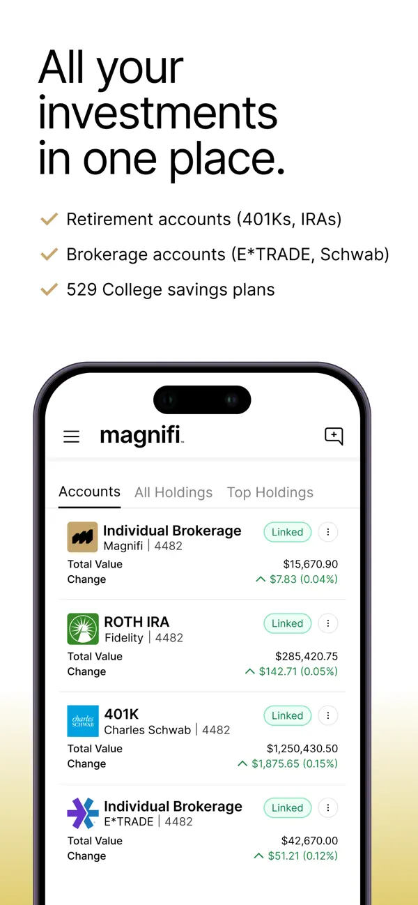 Screenshot #2 pour Magnifi: Invest with AI