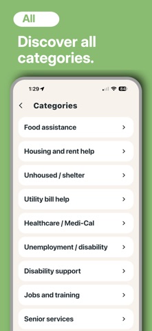Cali Help iPhone screenshot