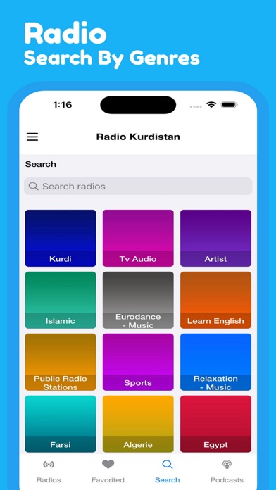 Kurdish Radio Screenshot
