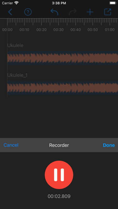 Audio Editor - Music Mixing Screenshot