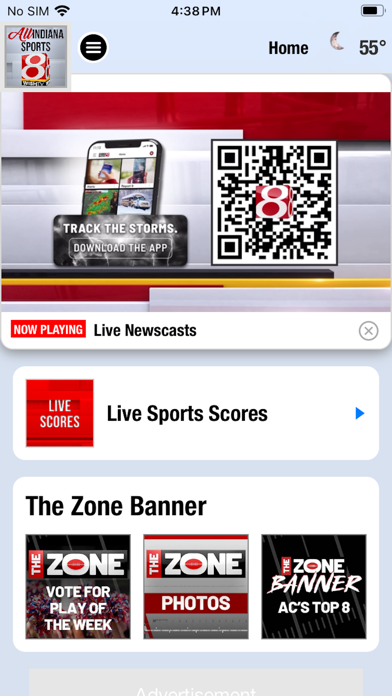 All Indiana Sports Screenshot