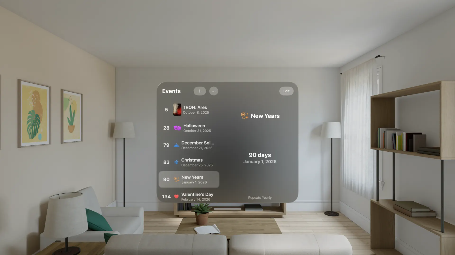 Countdowns+ screenshot