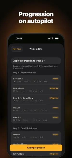 Liftoff: Workout Tracker screenshot 3