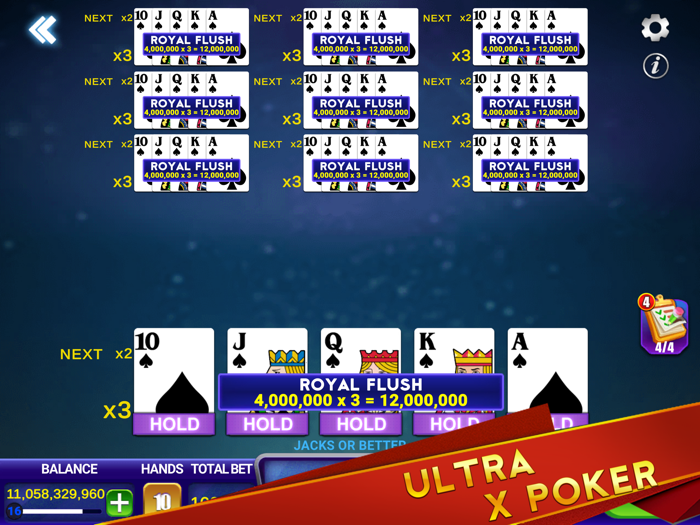 Video Poker Multi Deuces Wild